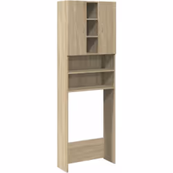 Avec ce meuble pour lave-linge, vous pouvez créer et utiliser de manière optimale un espace de rangement supplémentaire dans  ...