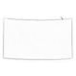 vidaXL Filet pour remorque avec corde élastique blanc 3x1,65 m PP