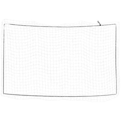 Vidaxl - Filet pour remorque avec corde élastique blanc 4x2,5 m pp