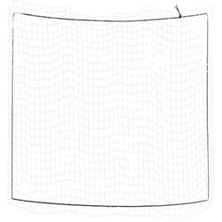 Vidaxl - Filet pour remorque avec corde élastique blanc 3x3 m pp