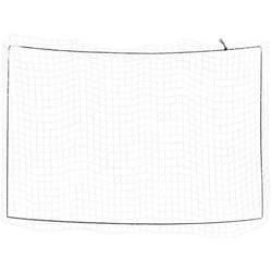 vidaXL Filet pour remorque avec corde élastique blanc 5x3,5 m PP