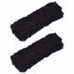 vidaXL Filets à foin 2 pcs rectangulaire noir 90x60 cm PP