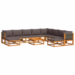 VidaXL 3278837, Gris, 110 kg, 650 mm, 650 mm, 290 mm