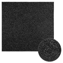 Vidaxl - Tapis zizur 120x120 cm aspect de jute intérieur extérieur