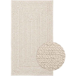 Vidaxl - Tapis zizur crème 60x110 cm aspect de jute intérieur extérieur