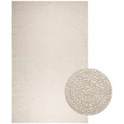 Tapis ZIZUR crème 200x290 cm aspect de jute intérieur extérieur vidaXL