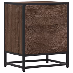 VidaXL 848683 Table de nuit et table de chevet Chêne - Vue supplémentaire 8