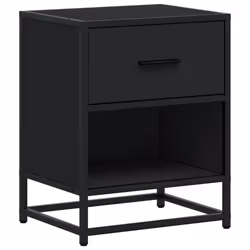 VidaXL 848684, Noir, Acier, Bois, 365 x 310 x 170 mm, 400 mm, 310 mm, 500 mm
