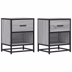 VidaXL 848691, Chêne, Acier, Bois, 365 x 310 x 170 mm, 400 mm, 310 mm, 500 mm