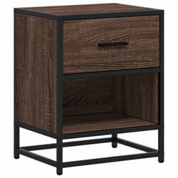 VidaXL 848692 Table de nuit et table de chevet Chêne