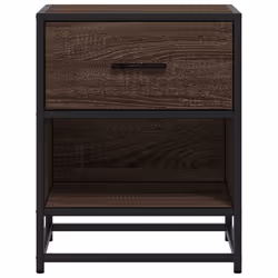 VidaXL 848692 Table de nuit et table de chevet Chêne - Vue supplémentaire 5