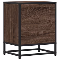 VidaXL 848692 Table de nuit et table de chevet Chêne - Vue supplémentaire 7