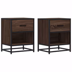 VidaXL 848693, Chêne, Acier, Bois, 365 x 310 x 170 mm, 400 mm, 310 mm, 500 mm