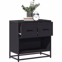 Cette table de chevet au design élégant est un supplément intemporel à votre décoration intérieure. Matériau stable et durabl ...