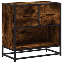 VidaXL 848696, Chêne, 2 tiroir(s), Métal, Bois, 60 kg, 5 kg, 600 mm