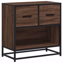 VidaXL 848698, Chêne, 2 tiroir(s), Métal, Bois, 60 kg, 5 kg, 600 mm