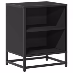 VidaXL 848699, Noir, Métal, Bois, 60 kg, 400 mm, 310 mm, 500 mm