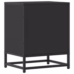 VidaXL 848699 Table de nuit et table de chevet Noir - Vue supplémentaire 5