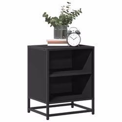 VidaXL 848700 Table de nuit et table de chevet Noir