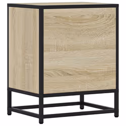 VidaXL 848702 Table de nuit et table de chevet Chêne - Vue supplémentaire 7