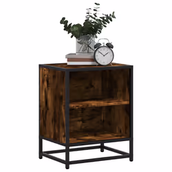 VidaXL 848704 Table de nuit et table de chevet Chêne - Vue supplémentaire 4