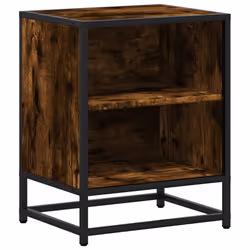 VidaXL 848704 Table de nuit et table de chevet Chêne - Vue supplémentaire 6