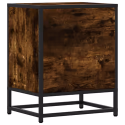 VidaXL 848704 Table de nuit et table de chevet Chêne - Vue supplémentaire 8