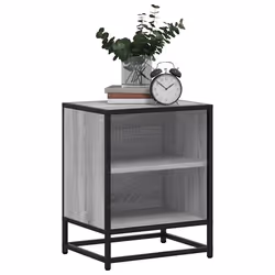 VidaXL 848706 Table de nuit et table de chevet Chêne - Vue supplémentaire 4