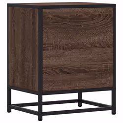 VidaXL 848707 Table de nuit et table de chevet Chêne - Vue supplémentaire 7