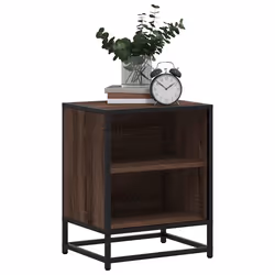 VidaXL 848708 Table de nuit et table de chevet Chêne - Vue supplémentaire 4