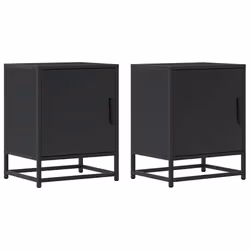 VidaXL 848709, Noir, Métal, Bois, 60 kg, 400 mm, 310 mm, 500 mm