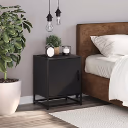 VidaXL 848709 Table de nuit et table de chevet Noir