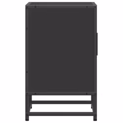 VidaXL 848709 Table de nuit et table de chevet Noir - Vue supplémentaire 7