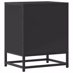 VidaXL 848709 Table de nuit et table de chevet Noir - Vue supplémentaire 8