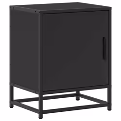 VidaXL 848710 Table de nuit et table de chevet Noir - Vue supplémentaire 6