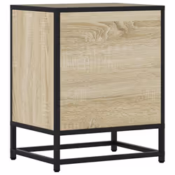 VidaXL 848712 Table de nuit et table de chevet Chêne - Vue supplémentaire 8