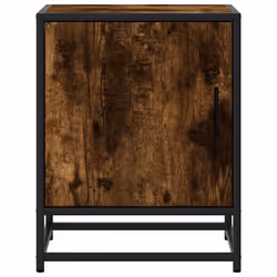 VidaXL 848713 Table de nuit et table de chevet Chêne - Vue supplémentaire 5
