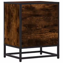 VidaXL 848713 Table de nuit et table de chevet Chêne - Vue supplémentaire 7