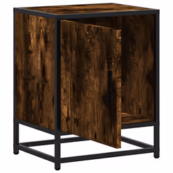 VidaXL 848713 Table de nuit et table de chevet Chêne - Vue supplémentaire 8