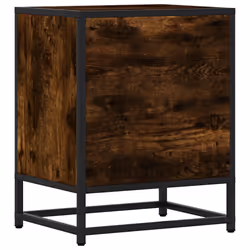 VidaXL 848714 Table de nuit et table de chevet Chêne - Vue supplémentaire 7