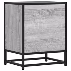 VidaXL 848715 Table de nuit et table de chevet Chêne - Vue supplémentaire 7