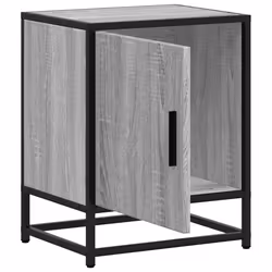 VidaXL 848715 Table de nuit et table de chevet Chêne - Vue supplémentaire 8