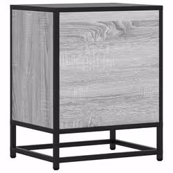 VidaXL 848716 Table de nuit et table de chevet Chêne - Vue supplémentaire 7