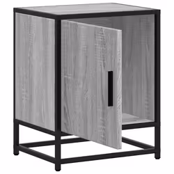 VidaXL 848716 Table de nuit et table de chevet Chêne - Vue supplémentaire 8