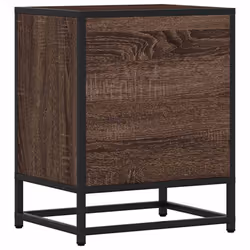 VidaXL 848717 Table de nuit et table de chevet Chêne - Vue supplémentaire 7