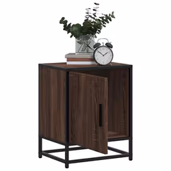 VidaXL 848718 Table de nuit et table de chevet Chêne - Vue supplémentaire 4
