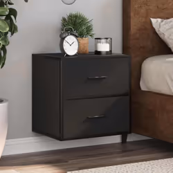 Ces tables de chevet murales sont la solution parfaite pour votre espace de vie afin de maximiser l'espace et de garder les s ...
