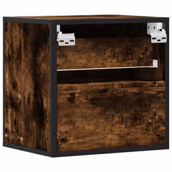 VidaXL 848728 Table de nuit et table de chevet Chêne - Vue supplémentaire 7