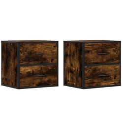 VidaXL 848729 Table de nuit et table de chevet Chêne