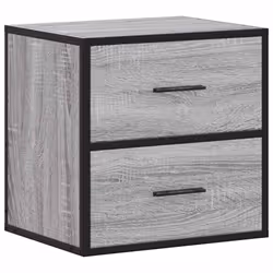 VidaXL 848731 Table de nuit et table de chevet Chêne - Vue supplémentaire 6